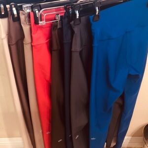 NWOT ALO YOGA Airlift 7/8 8 pair legging Bundle